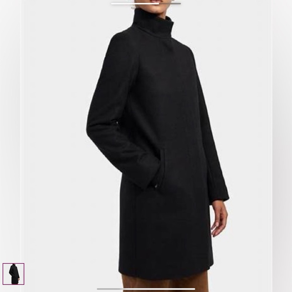 Theory Layti Baron Wool Blend Coat